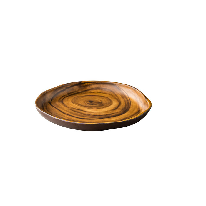 Stylepoint African wood rond bord 30 x 4 cm