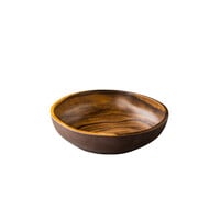 African wood ronde kom 33 x 9 cm – per 3 stuks