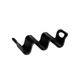Taco holder zwart 17 x 5,5 x 4 cm – per 12 stuks