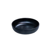 Eterna bord met opstaande rand melamine zwart 12 x 3 cm – per 12 stuks