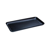 Eterna bord rechthoekig melamine zwart 32,5 x 17,6 x 1,6 cm – per 6 stuks