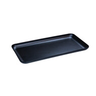 Eterna bord rechthoekig melamine zwart 32,5 x 17,6 x 1,6 cm – per 6 stuks