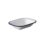 Emaille-look schaal 20 x 14,5 cm – per 12 stuks
