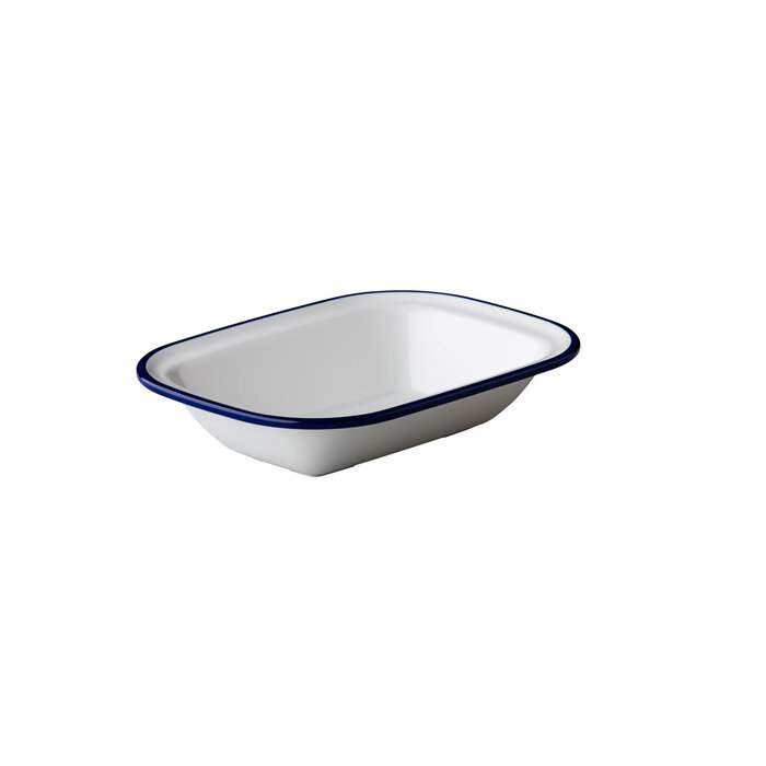 Stylepoint Emaille-look schaal 20 x 14,5 cm – per 12 stuks