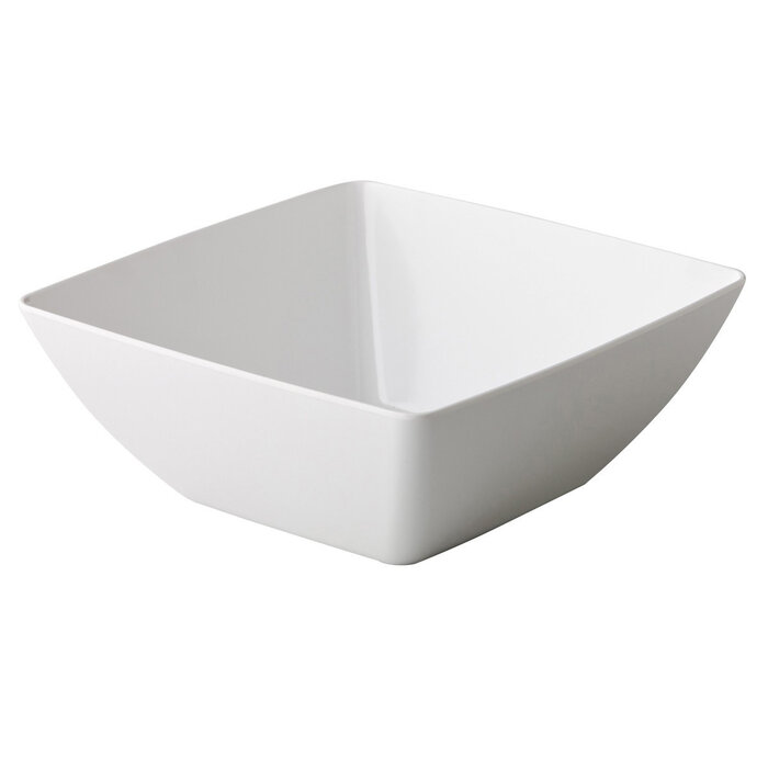 Stylepoint Gebogen vierkante bak wit 19 x 19 x 10 cm – per 6 stuks