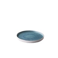 Ocean bord stapelbaar lichtblauw 21 cm – per 12 stuks