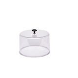 Polycarbonate deksel rond 21,5 x 14,5 cm