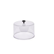 Polycarbonate deksel rond 21,5 x 14,5 cm