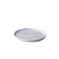 Bord stapelbaar marmer 27,3 cm – per 12 stuks