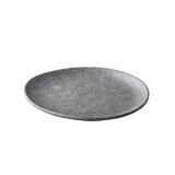Pebble Grey organisch Bord 26,5 x 2,3 cm – per 12 stuks