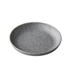 Pebble Grey organisch diep bord 21,5 x 3,2 cm – per 6 stuks