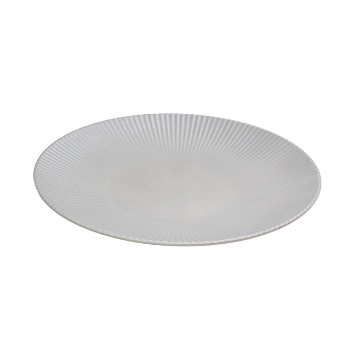Stylepoint Eterna bord melamine grijs 27 x 3 cm – per 12 stuks