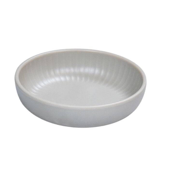 Stylepoint Eterna bord met opstaande rand melamine grijs 12 x 3 cm – per 12 stuks