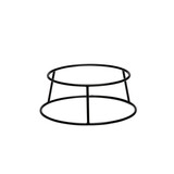 Buffetverhoger anti-slip zwart 25x21x10 cm – per 6 stuks