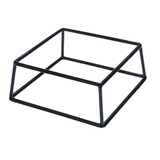 Buffetverhoger antislip zwart 20 x 18 x 8 cm