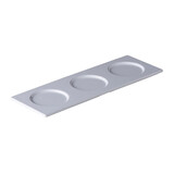 Serveerschaal met 3 uitsparingen 34,2 x 11,7 cm – per 6 stuks