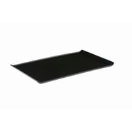 GN 1/1 plateau zonder rand zwart 53 x 32,2 x 2,7cm – per 3 stuks
