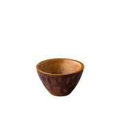 Serveercup mangohout 10,2 x 6,4 cm – per 4 stuks
