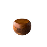 ShApes acaciahout bol M 9,8 x 7,2 cm – per 4 stuks