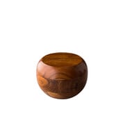 ShApes acaciahout bol M 9,8 x 7,2 cm – per 4 stuks