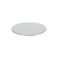 Q Basic coupe bord goud 22 cm – per 24 stuks