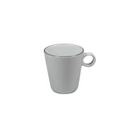 Q Basic cappuccinokop conisch goud 235 ml – per 12 stuks