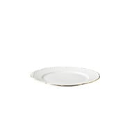 Maria Theresa bord goud 22 cm – per 6 stuks