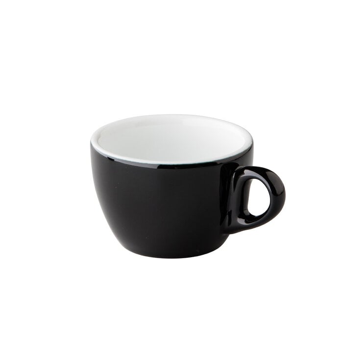 Stylepoint Barista cappuccino kop zwart 190 ml – per 6 stuks