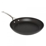 Le Creuset koekenpan Ø30cm m/rvs steel antikleef Les Forgees