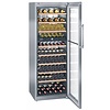 Wijnklimaatkast WTes 5972 211 fles 2 temperatuur zones rvs met glasdeur 230V. merk Liebherr