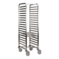 Regaalwagen – roestvrijstaal – 52,5 cm x 70,0 cm x 171,0 cm
