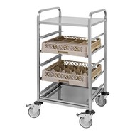 Korven regaalwagen rvs 5 regalen Korven regaalwagen rvs 5 regalen