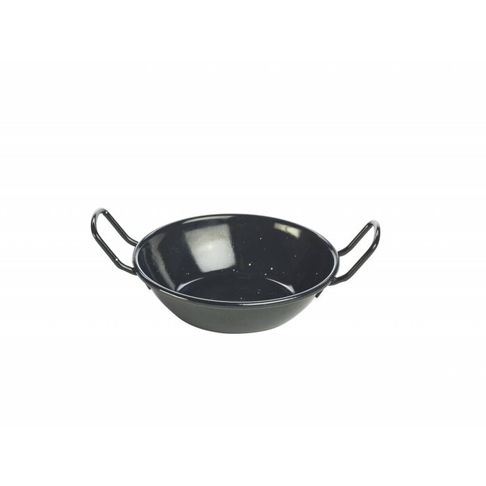Vaello emaille wokpan Ø14cm H3,6cm 360ml doos à 6