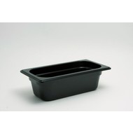 Melamine GN bak 1/3-100 zwart doos à 4