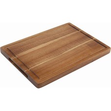 Acacia langwerpige plank met sapgeul 28x20x2cm