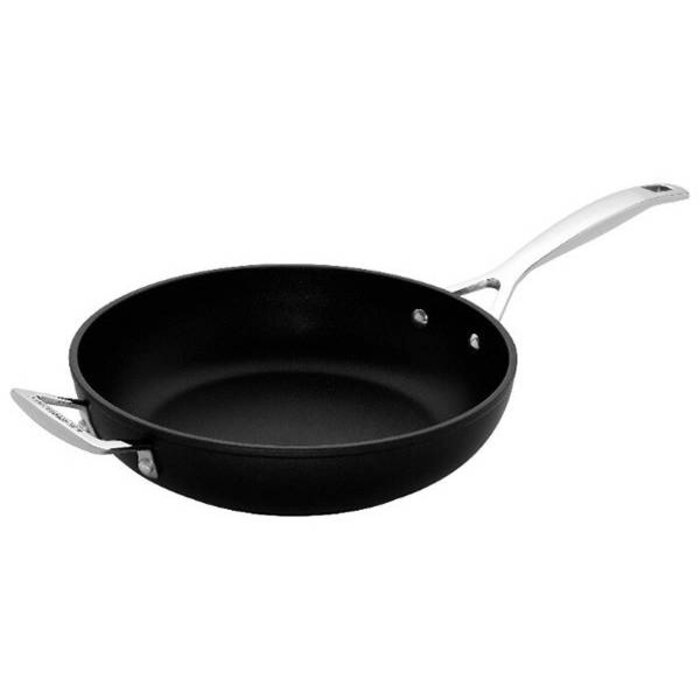 Le Creuset sauteer/hapjespan 2,7ltr Ø26cm m/rvs steel antikleef Les Forgees