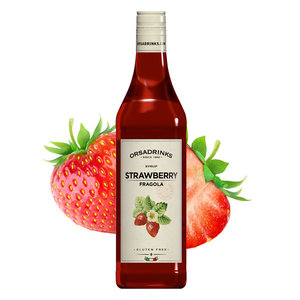 ODK - ORSA aardbei cocktail en fruit siroop