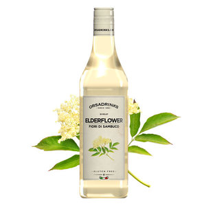 ODK - ORSA rlderflower cocktail and fruit syrup