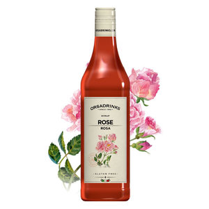 ODK - ORSA rose cocktail and fruit syrup