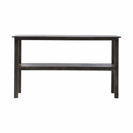 Housedoctor Sidetable Console oily black stain hout 150X45x85cm