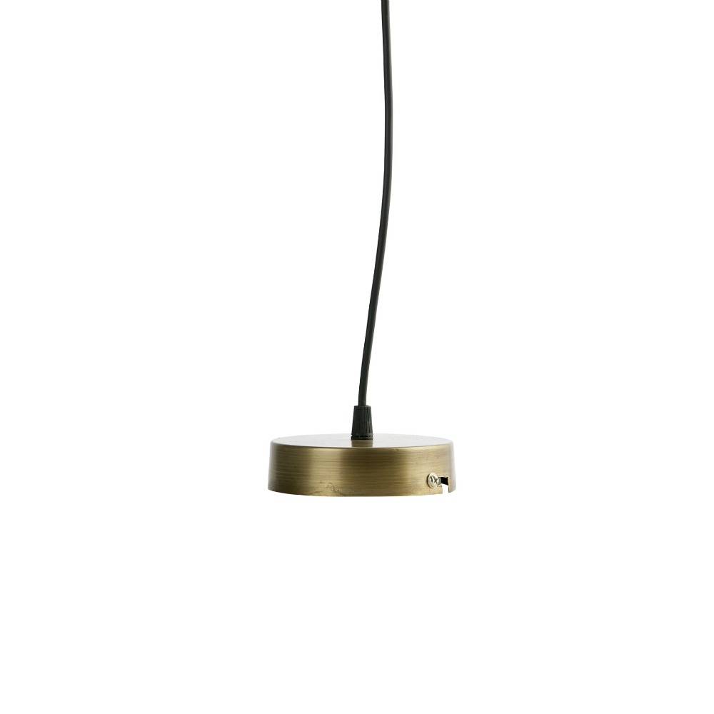 BePureHome Hanging lamp Pure gray glass 28xØ25cm Wonen met LEF!