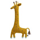 OYOY Knuffel Noah de giraffe geel katoen 64x15x27cm