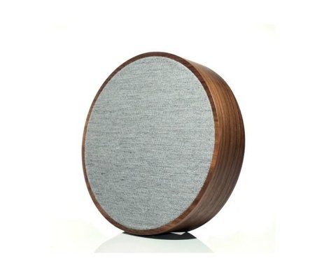 Tivoli Audio Haut-parleur Orb bois gris brun Ø23x5cm