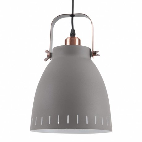 Leitmotiv Hanglamp pendant mingle gray metal Ø26,5x19x26,5