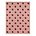 Ferm Living Deken Double Dot roze bordeaux textiel 160x120cm