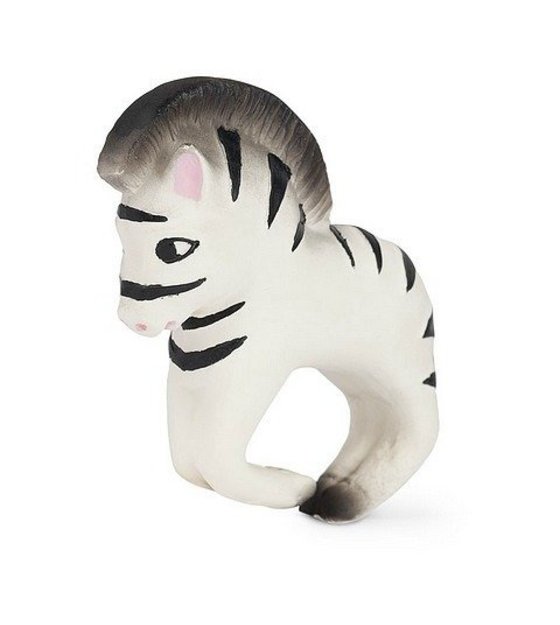 zebra teething toy