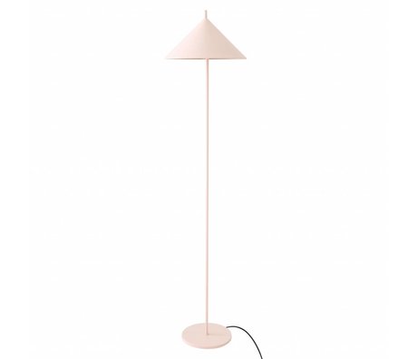 HK-living Floor lamp triangle nude metal 34x34x150cm