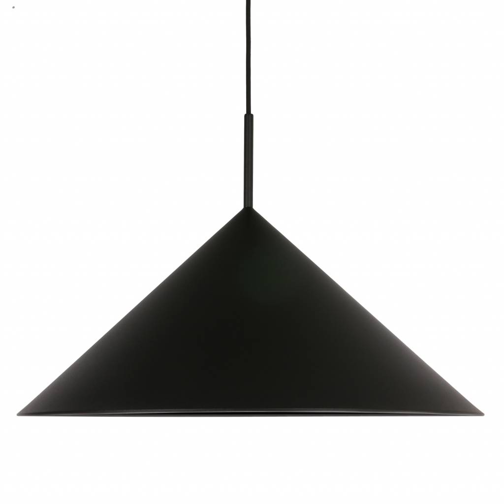 Hanging lamp triangle black 60x60x39cm - Wonen met LEF!