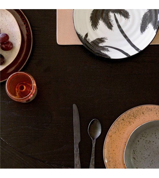 Dinner Plate Cerise Ceramics Bold Basic 28 5x28 5x3cm Wonen Dinner Plate Cerise Ceramics Bold
