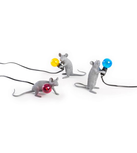 Seletti Lampe De Table Souris Gris En Plastique 6 2x21x8 1cm Wonen Met Lef Seletti Lampe De Table Souris Gris En Plastique 6 2x21x8 1cm Wonen Met Lef